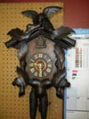 Hand carved cuckoo clock